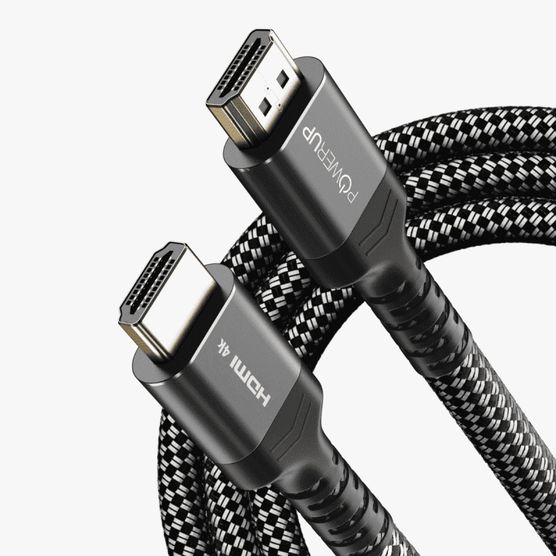 Powerup HDMI Hi-Speed 4k Ultra HD cable 3M Length - Black