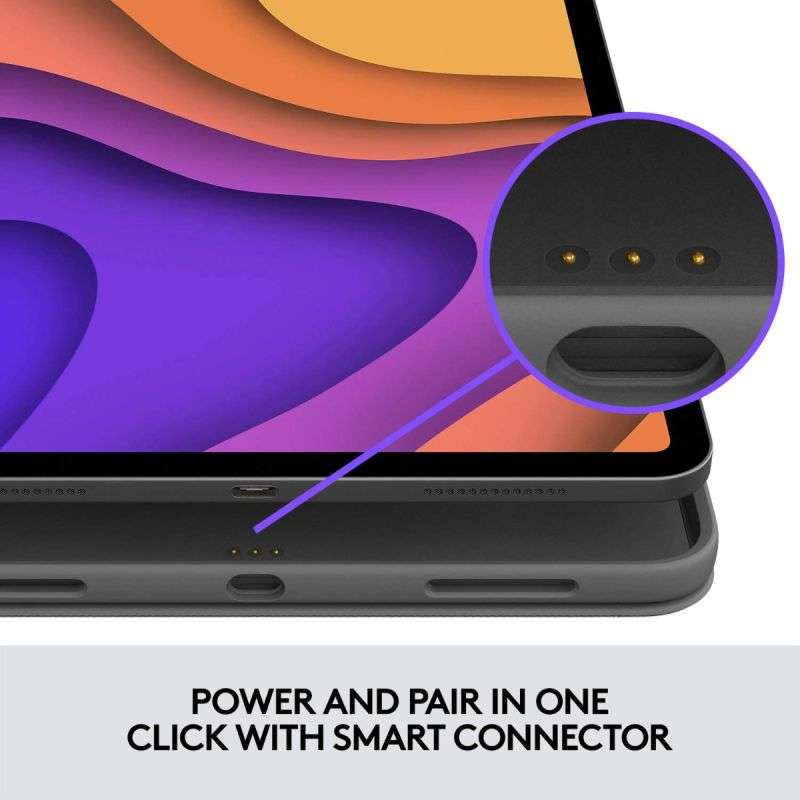 Logitech Folio Touch iPad Keyboard Case with Trackpad and Smart