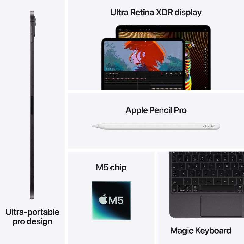 iPad Pro 13インチ(M5) + Apple Pencil Pro 13-inch iPad Pro M5