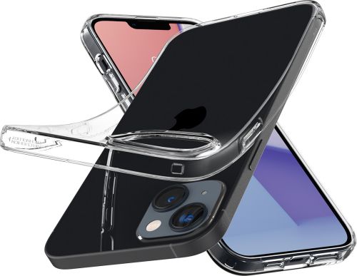 Spigen Liquid Crystal Back Cover Case for iPhone 14- Crystal Clear
