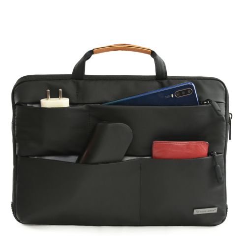Vaku Luxos Trivet Series Multiuility Bag for Macbook 14" - Black
