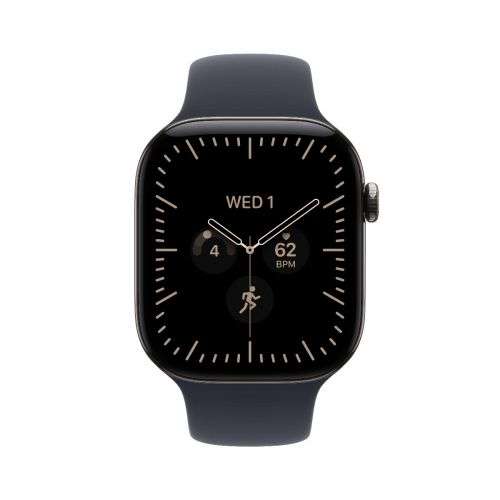 Apple Watch Series 12 GPS + Cellular Titanium Case with Sport Band