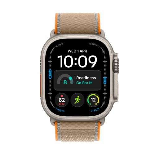 Apple Watch Ultra 4 GPS + Cellular 49mm Titanium Case with Trail Loop