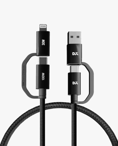 DailyObjects SURGE‚Ñ¢ Kevlar Core 4-in-1 100W Charging Cable