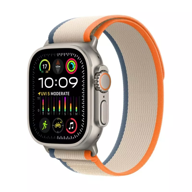 Grade 2 Titanium Band for Apple Watch Ultra 1 and Ultra 2